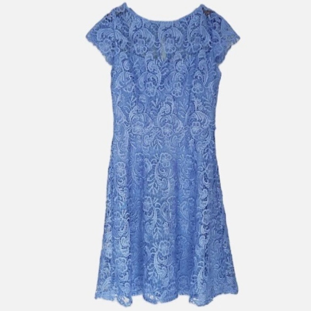 Marina NWOT Lace Cap Sleeve Sheath Dress 8